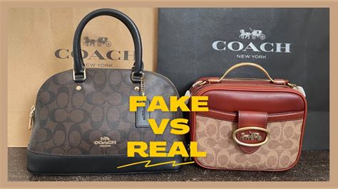 pics of fake coach bags|are coach handbags authentic.